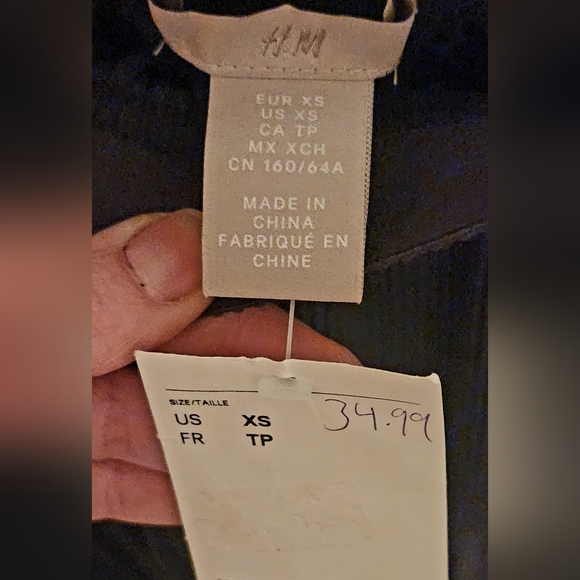 Long black layered skirt (sheer top layer) - Picture 7 of 7